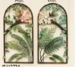 Botanical folding panels